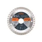 Disco de diamante de 4-1/2' x 2.2 mm, rin turbo, TRUPER 1