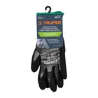 Guantes de nylon recubiertos de nitrilo arenoso, M, TRUPER 2