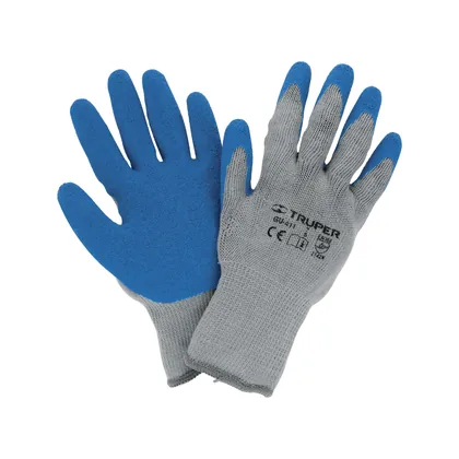 Guantes de poliéster recubiertos de látex, CH, TRUPER