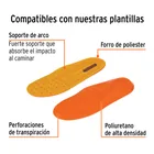 Bota de seguridad café, #28 casquillo de aramida, TRUPER 3