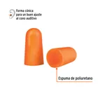 Tapones auditivos desechables sin cordón, bote 30 pares 2