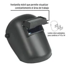 Careta para soldar con lente abatible, sombra 11, PRETUL 3