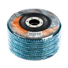 Disco laminado 4-1/2', grano 40 centro 7/8', fibra, TRUPER 4