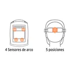 Careta electrónica para soldar, 9-13, panel digital, TRUPER 3