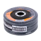 Disco laminado 4-1/2', grano 60 centro 7/8', fibra, TRUPER 4