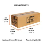 Disco laminado 4-1/2', grano 60 centro 7/8', fibra, TRUPER 6