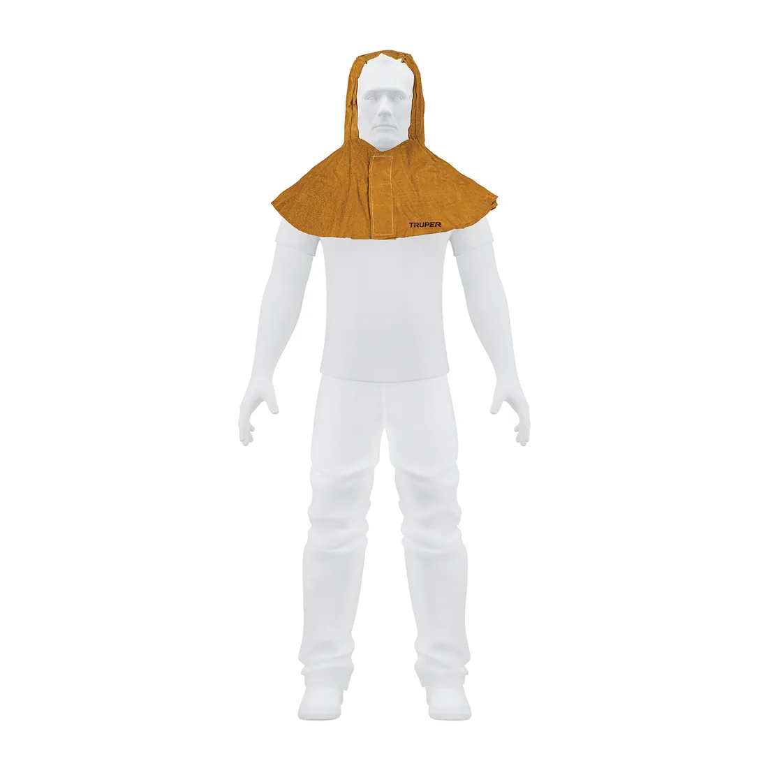 Protección para soldar, capucha de carnaza, TRUPER