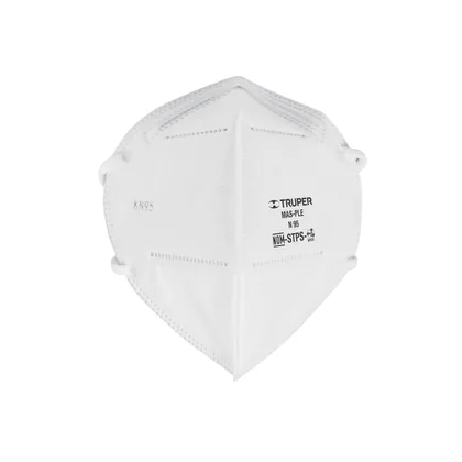 Respirador plegable N95, para polvos y partículas, TRUPER