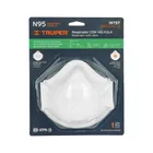 Respirador N95 con válvula para polvos y partículas, TRUPER 3