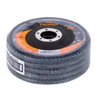 Disco laminado 4-1/2', grano 80 centro 7/8', fibra, TRUPER 4