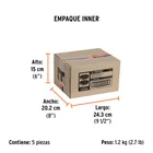 Bolsa con 2 cartuchos de repuesto, multi gas, TRUPER 3