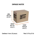 Bolsa con 2 cartuchos de repuesto, multi gas, TRUPER 4
