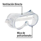 Goggles de seguridad con ventilación directa, PRETUL 2