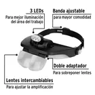 Lupa optovisor de 3 leds, PRETUL 4