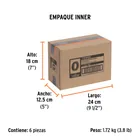 Rollo de 5 m de cinta antiderrapante negra 50mm con abrasivo 7