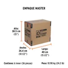 Rollo de 5 m de cinta antiderrapante negra 50mm con abrasivo 8