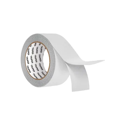 Rollo de 5m de cinta antiderrapante blanca 50mm con abrasivo