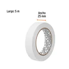 Rollo de 5m de cinta antiderrapante blanca 25mm con abrasivo 4
