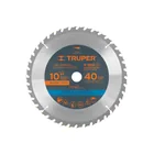 Disco sierra 10' para madera, 40 dientes centro 5/8', TRUPER 1