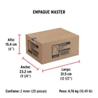 Bolsa con 10 abrazaderas sin fin #16, 3/4 - 1-1/2', FIERO 9