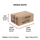 Bolsa con 5 abrazaderas sin fin #40, 2-1/4 - 3', FIERO 9