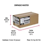 Bolsa con 144 alcayatas roscadas de 21 X 80, FIERO 7