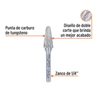 Lima rotativa punta cónica redonda, 13 mm, TRUPER 2