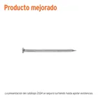 Bolsa con 1 kg de clavos para concreto galvanizados 2-1/2' 1