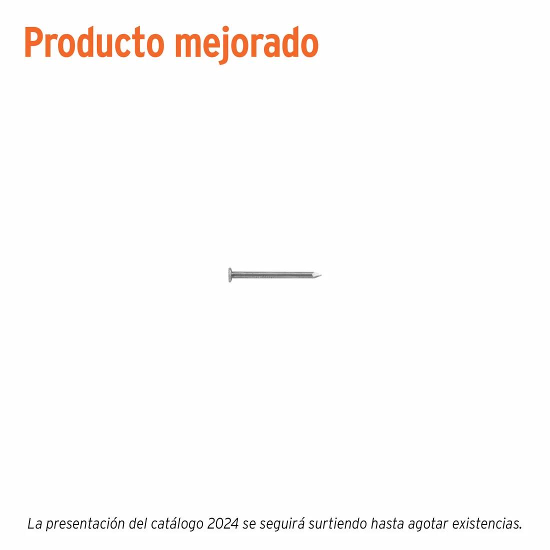 Bolsa con 1 kg de clavo estándar 1' con cabeza, FIERO