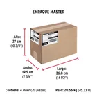 Bolsa con 1 kg de clavo estándar 2-1/2' con cabeza, FIERO 7
