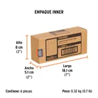 Juego de 3 puntas extractoras de tornillos, TRUPER 7