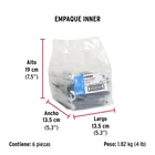 Bolsa con 200 pijas #8 x 1' combinadas (cuadro + Phillips) 6