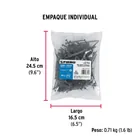 Bolsa con 200 pijas #8 x 2-1/2' combinadas (cuadro+Phillips) 5