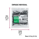 100 pijas #6 x 1'cabeza plana phillips multiusos cuerda fina 5