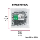 100 pijas #6 x 2'cabeza plana phillips multiusos cuerda fina 5