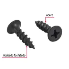 100 pijas #12 x 1'cabeza plana phillips multiusos 2