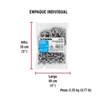 Bolsa con 150 pijas para lámina, #10 x 3/4', FIERO 5