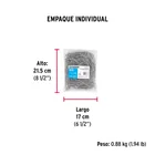 Bolsa con 150 pijas para lámina, #10 x 2-1/2', FIERO 5