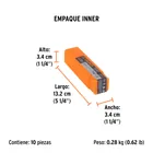 Broca para concreto de 5/16 x 4', TRUPER 5