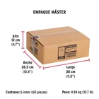 Bolsa c/50 remaches 5/32'x1/4' blancos aluminio, ala 5/16' 7