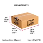 Bolsa con 50 remaches 5/32' x 1/8' de aluminio, ala 5/16' 7