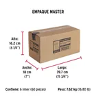 Bolsa con 50 remaches 3/16' x 1/4' de aluminio, ala 3/8' 6