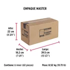 Bolsa con 50 remaches 3/16' x 3/8' de aluminio, ala 3/8' 7