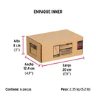 Bolsa con 2 taquetes arpón 5/8' x 4-1/2', FIERO 6