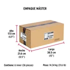 Bolsa con 2 taquetes arpón 5/8' x 4-1/2', FIERO 7