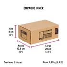 Bolsa con 2 taquetes arpón 5/8' x 6', FIERO 6