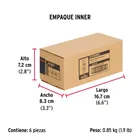 Bolsa con 4 taquetes expansivos de 3/8' sin tornillo, FIERO 6