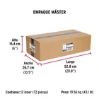 Bolsa con 4 taquetes expansivos de 3/8' con tornillo, FIERO 7