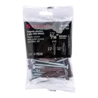 Kit de 20 taquetes 5/16'con pijas #10 y 1 broca 5/16', FIERO 4