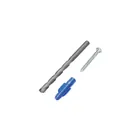Kit de 20 taquetes 3/8' con pijas #12 y 1 broca 3/8', FIERO 1